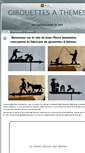 Mobile Screenshot of girouettes-a-themes.com