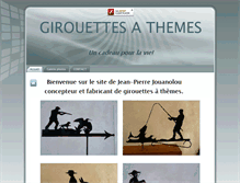 Tablet Screenshot of girouettes-a-themes.com